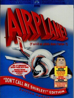 Airplane! Don’t Call Me Shirley Edition DVD New Sealed Widescreen Collector’s